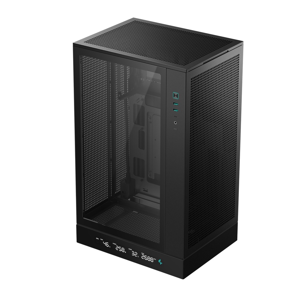 Case DeepCool CH270 DIGITAL Mini ITX Nero
