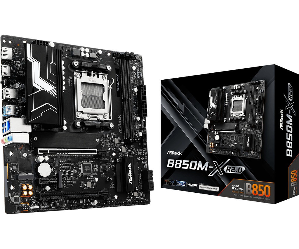 Scheda Madre ASROCK B850M-X R2.0 Micro-ATX DDR5 Socket AM5
