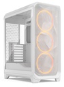 Case Fractal Design Meshify 3 RGB TG Clear Midi-Tower E-ATX Bianco