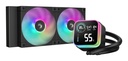 DeepCool LQ240 Processore Kit di raffreddamento a liquido 12 cm Nero 1 pz