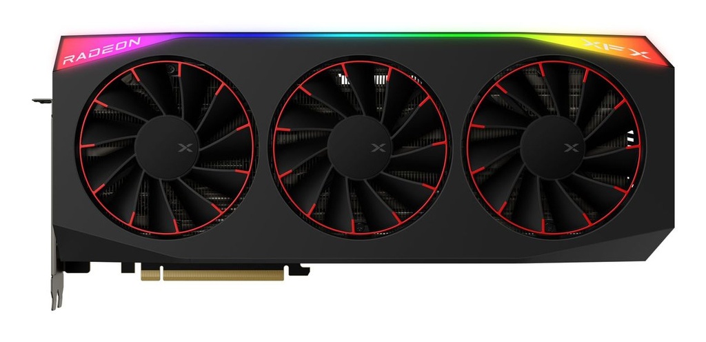 Scheda Video XFX AMDRadeon RX 9070XT MERCURY Magnetic Air RGB Gaming 16 GB OC GDDR6 Nero