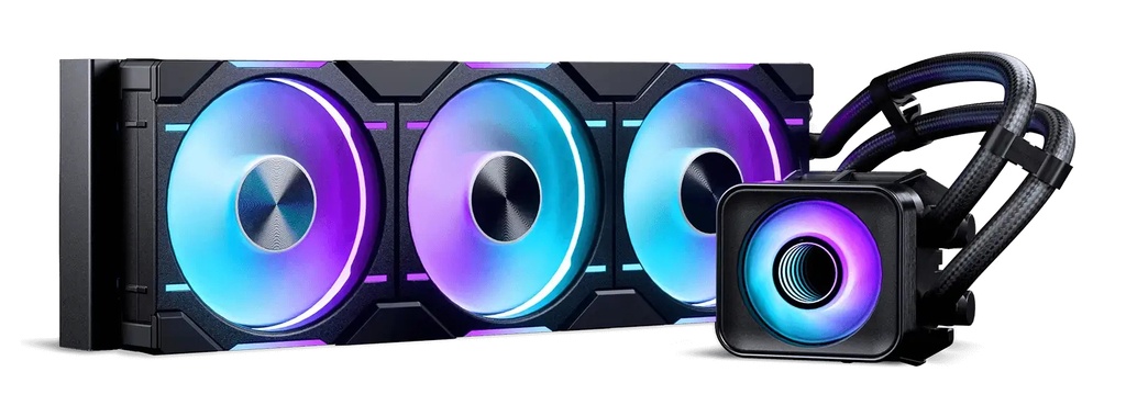 [PH-GO360D30_DBK02] Phanteks PH-GO360D30_DBK02 sistema di raffreddamento per computer Processore Raffreddatore di liquidi tutto in uno 12 cm Nero 1 pz