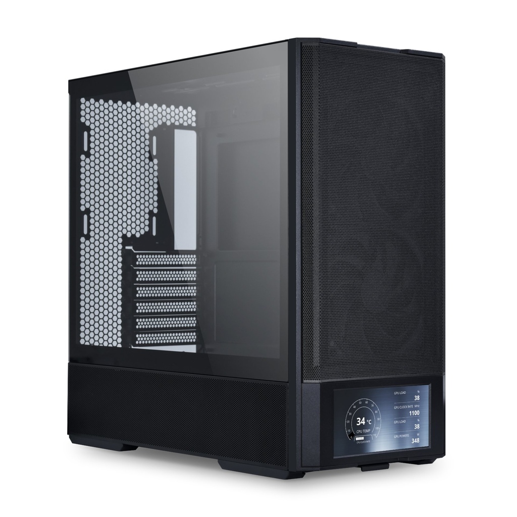 Case Lian Li LANCOOL 207 Digital Midi Tower ATX Vetro Temperato Nero