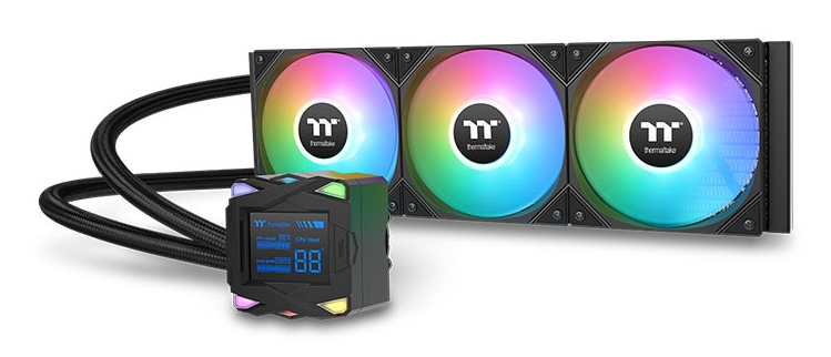 [CL-W462-PL12SW-A] Thermaltake LA360-S ARGB Scheda madre Kit di raffreddamento a liquido 12 cm Nero 1 pz