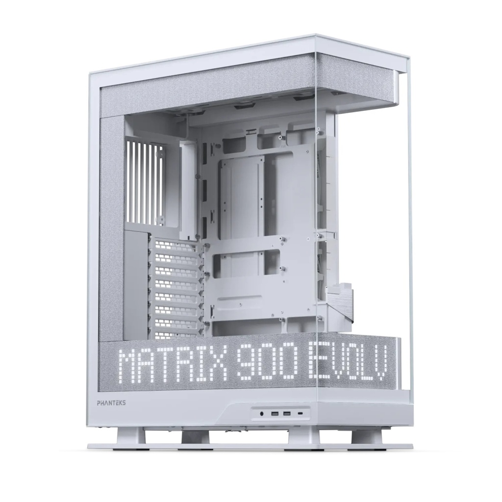 [PH-ES524XM_DMW01] Case Phanteks Evolv X2 Matrix Midi Tower Vetro temperato Matrice LED Bianco