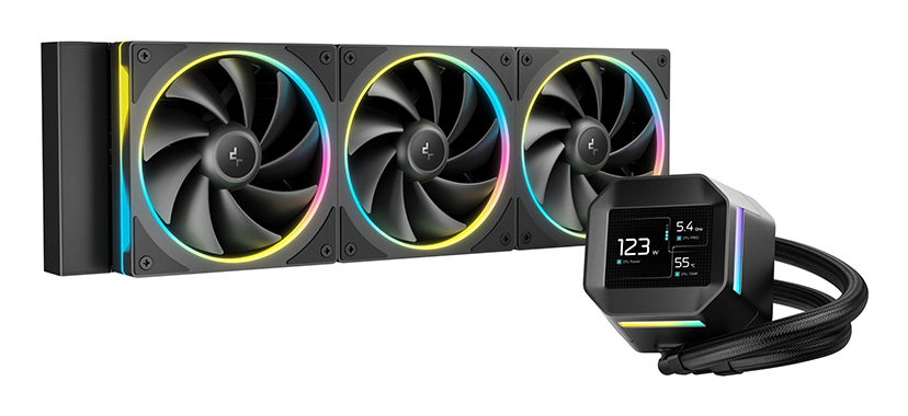 [R-LM360-BKDMMC-1] DeepCool LM360 Processore Kit di raffreddamento a liquido 12 cm Nero 1 pz