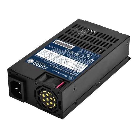 [SST-FX600-PT] Silverstone FX600 Platinum alimentatore per computer 600 W 20+4 pin ATX Flex ATX Nero