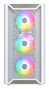 Case Montech XR Wood Midi Tower ATX ARGB Bianco