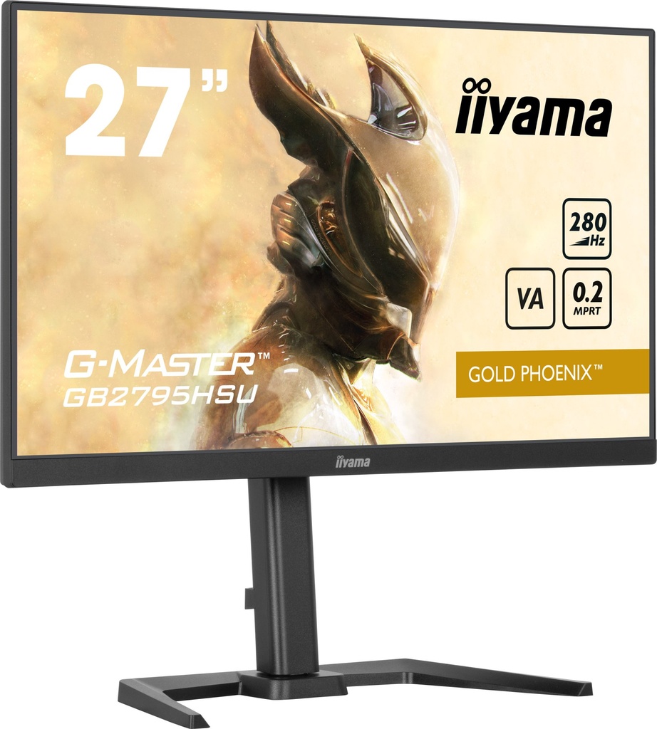 Monitor IIYAMA G-Master GB2795HSU-B1 Monitor IIYAMA Gold Phoenix 27" Nero Full HD VA HDR 280Hz