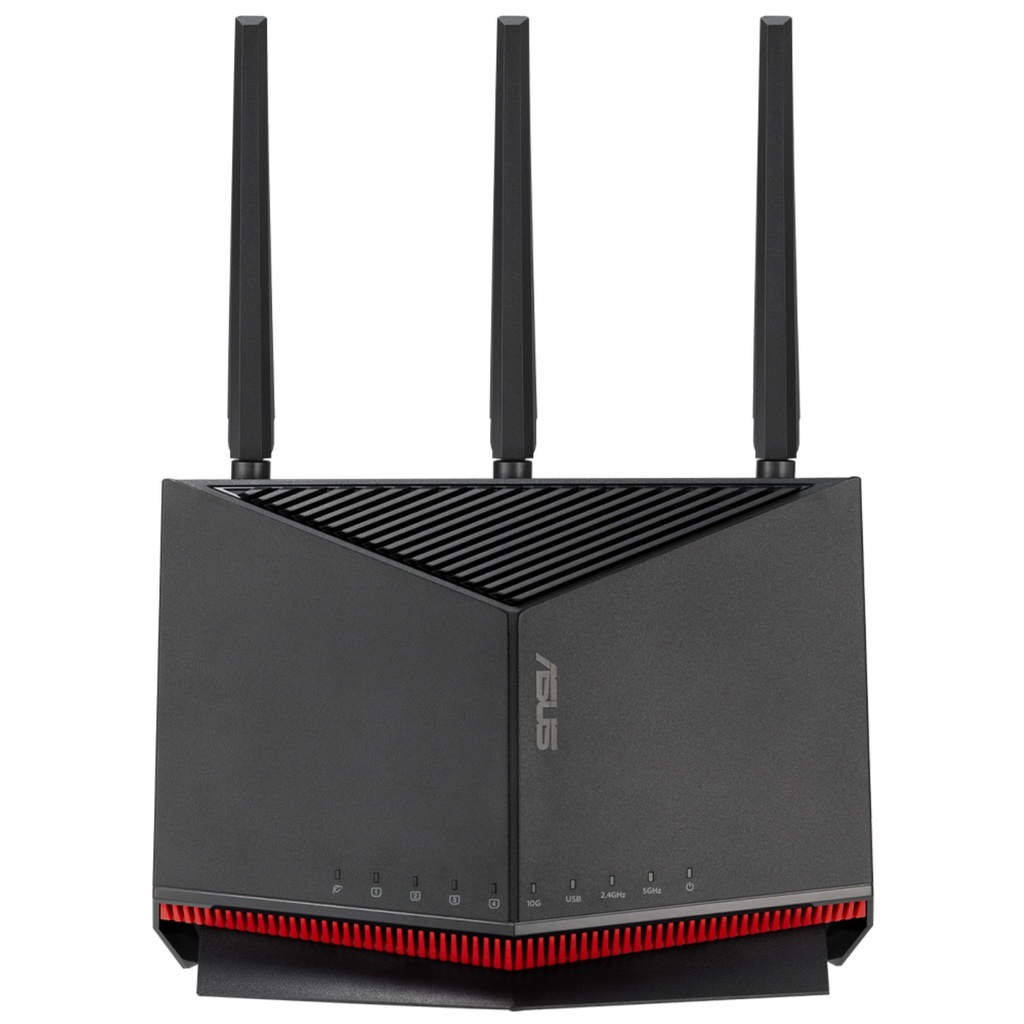 [90IG08W0-MO9A0V] ASUS RT-BE86U router wireless 10 Gigabit Ethernet Dual-band (2.4 GHz/5 GHz) Nero