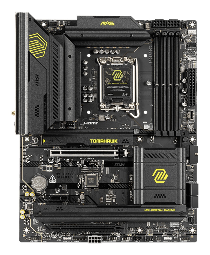 [7E39-001R] MSI MAG B860 TOMAHAWK WIFI scheda madre Intel B860 LGA 1851 (Socket V1) ATX