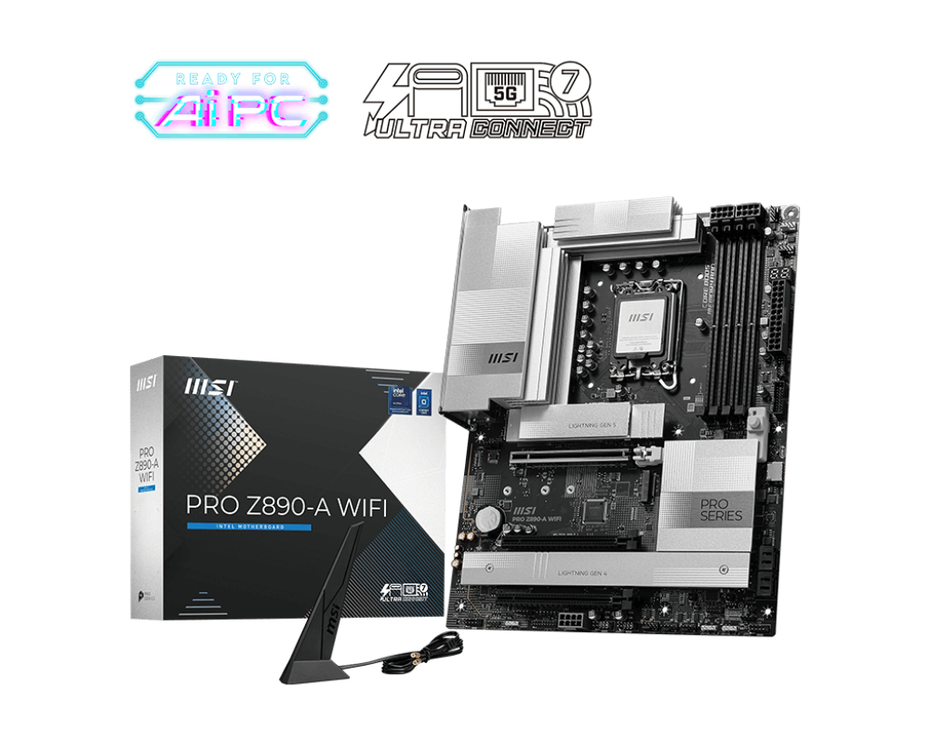[7E32-002R] MSI PRO Z890-A WIFI scheda madre Intel Z890 LGA 1851 (Socket V1) ATX