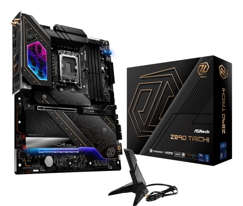 [90-MXBPR0-A0UAYZ] Asrock Z890 Taichi Intel Z890 LGA 1851 (Socket V1) ATX