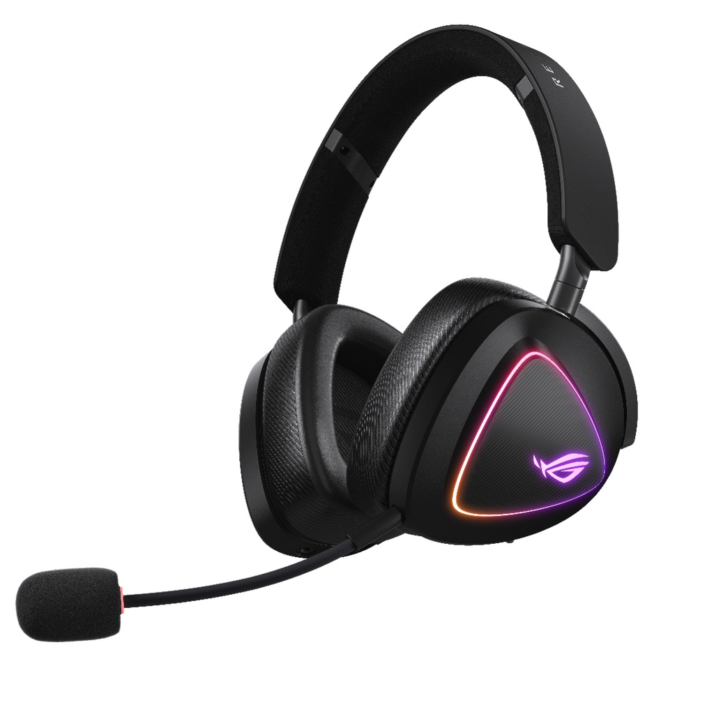 [90YH03W0-BHUA00] ASUS ROG DELTA II Auricolare Con cavo e senza cavo A Padiglione Gaming USB tipo-C Bluetooth Nero