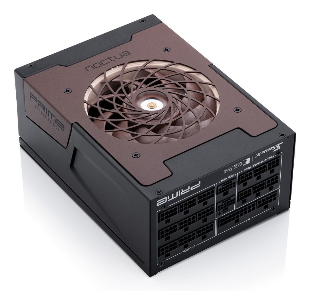 [SS Prime TX-1600 EU/ROW] Seasonic Prime TX-1600 Noctua Edition alimentatore per computer 1600 W 24-pin ATX ATX Nero
