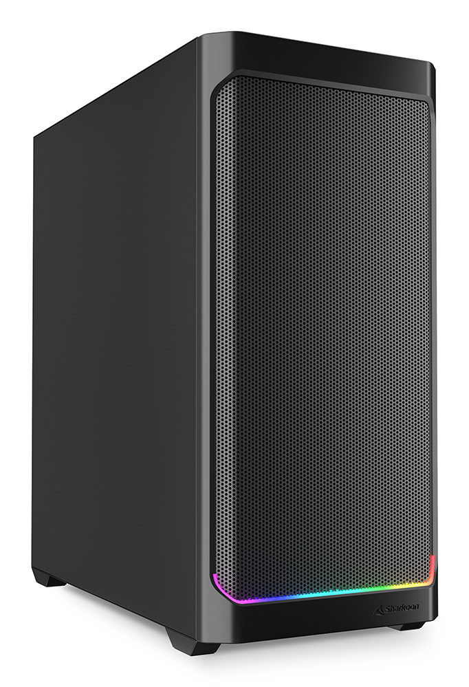 Case Sharkoon AK4 RGB Strip Midi Tower Nero