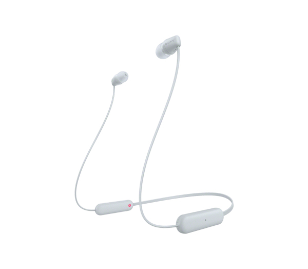 [WIC100W.CE7] Sony WI-C100 Auricolare Wireless In-ear Musica e Chiamate Bluetooth Bianco