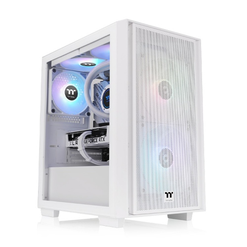 [CA-1Y8-00S6WN-01] Thermaltake Versa H16 TG ARGB Micro Tower Bianco