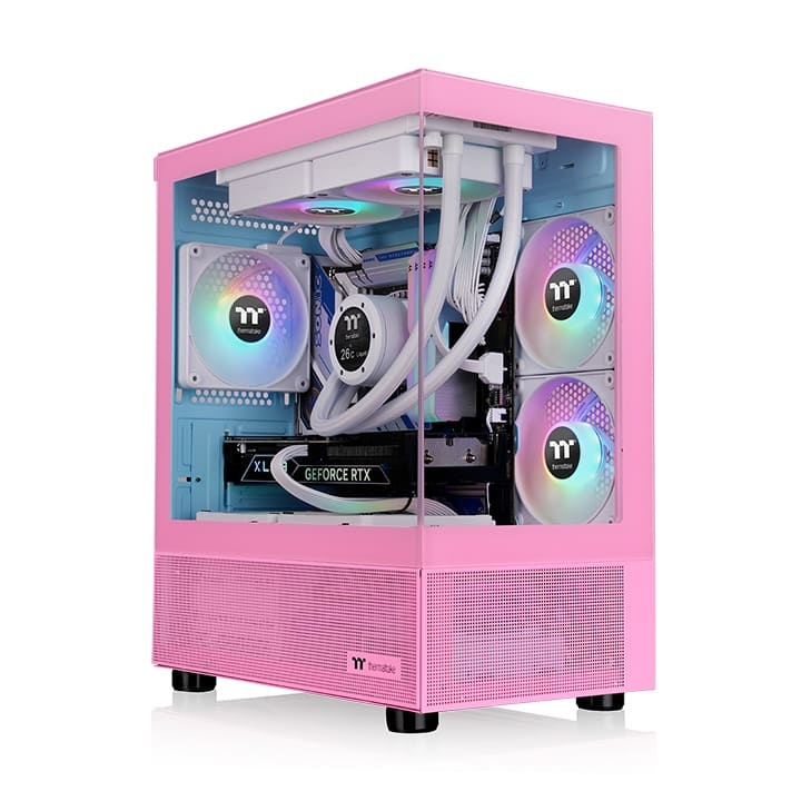 Case Thermaltake View 170 TG ARGB Midi Tower Vetro Temperato Rosa