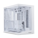 Case Lian Li O11 Dynamic Mini V2 Flow  ATX Vetro Temperato Bianco
