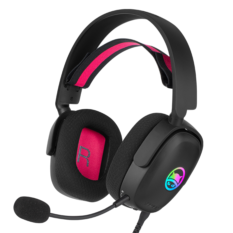 Headset GAMIAC HS71 Auricolare Cablato A Padiglione Gaming USB tipo-C Nero