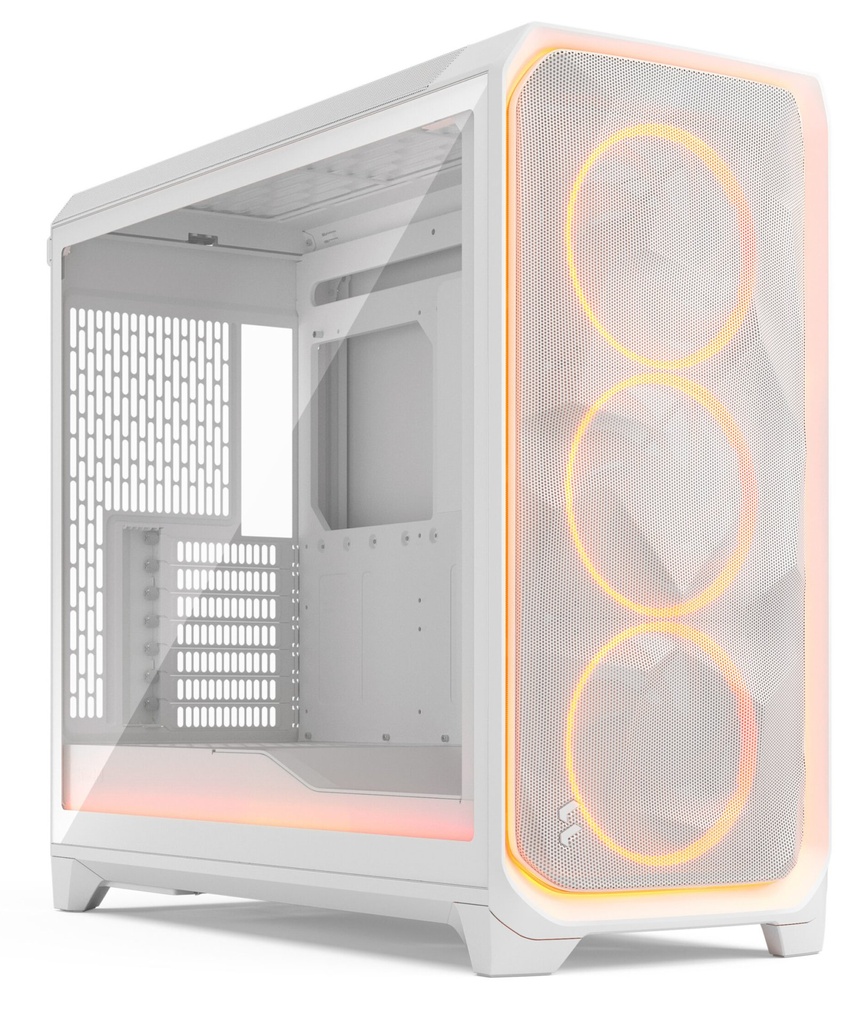 Case Fractal Design Meshify 3 XL Ambience Pro RGB Clear Tint White Big Tower