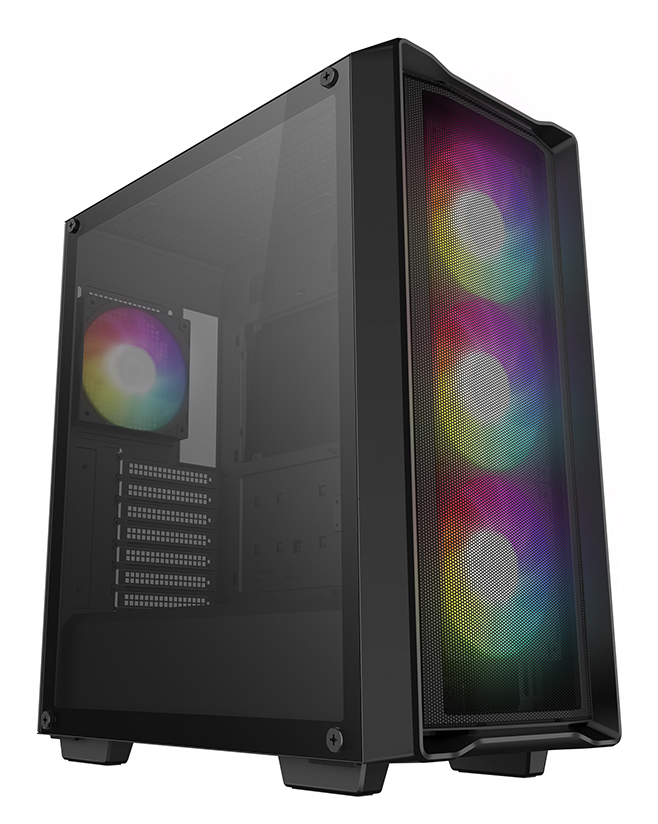 Case DeepCool CC560 MESH V2 Midi Tower Vetro Temperato Nero