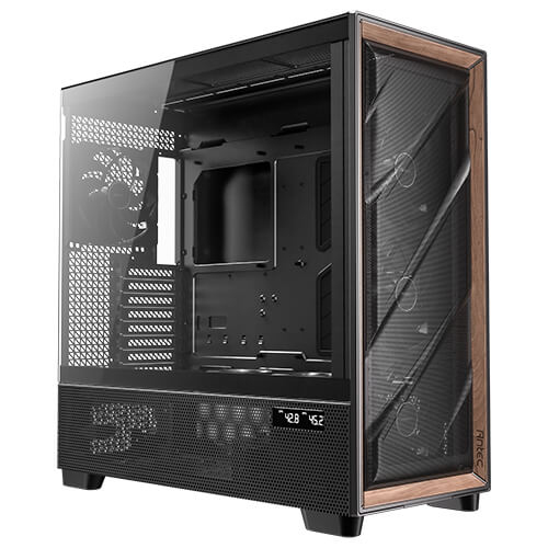 Case Antec Flux Pro Midi Tower E-ATX Vetro Temperato Nero