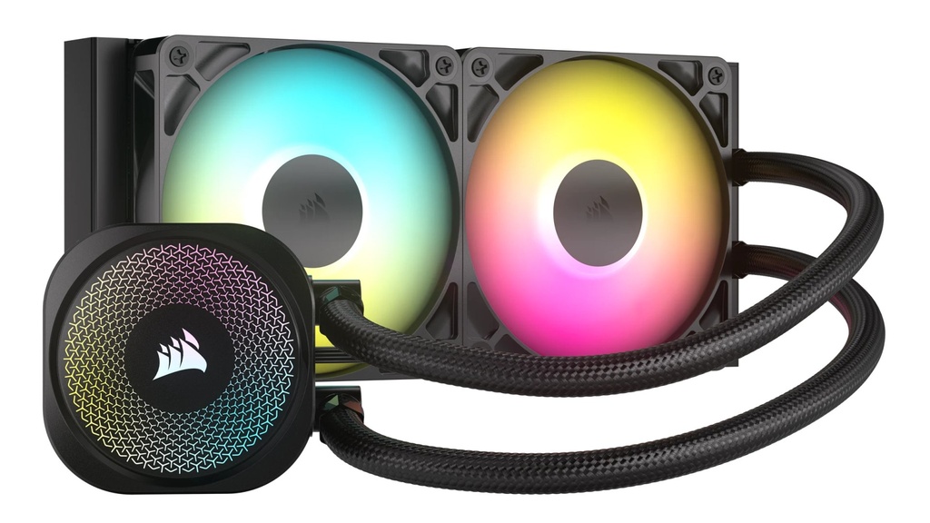 [CW-9060092-WW] Corsair Nautilus 240 RS ARGB Liquid Processore Raffreddatore di liquidi tutto in uno Nero 1 pz