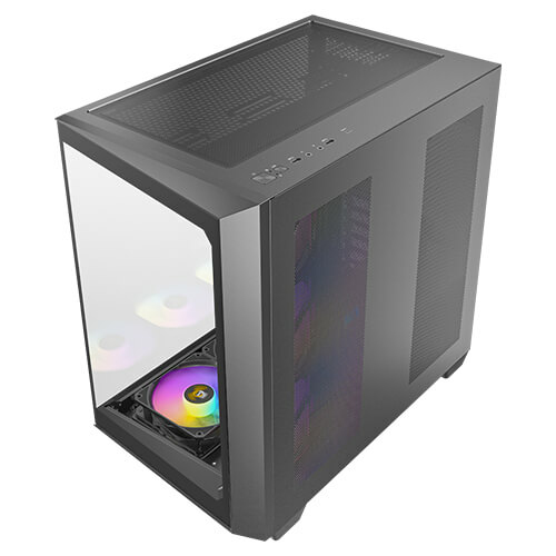 [0-761345-10033-5] Case Antec C5 Midi Tower ATX RGB Vetro Temperato Nero