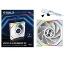 Lian Li UNI FAN SL Wireless LCD 120 Reverse Blade Case per computer Ventilatore 12 cm Bianco 1 pz