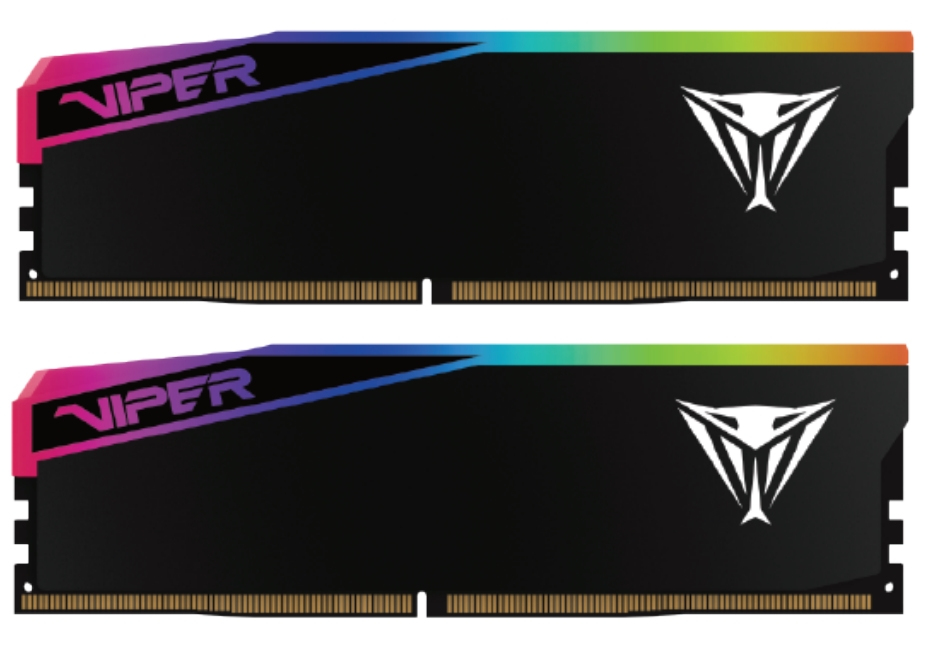 Ram Patriot Viper Elite 5 Ultra DDR5 6400Mhz 48GB (2x24) RGB CL32 XMP/EXPO Nero