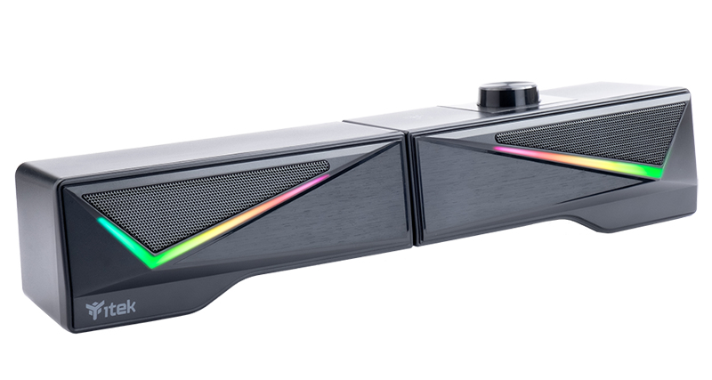 [ITSDS101] Gaming Soundbar S101 - RGB- BlueTooth- Jack 3.5mm- Touch- Modalità singola o 2.0