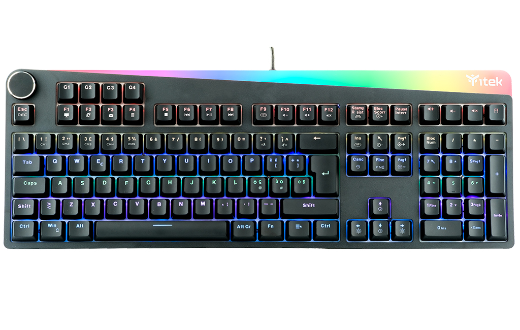 [ITKGMCX31] Tastiera Gaming X31 - Meccanica-  Switch Blu OUTEMU- RGB- Macro- Software- Special Design