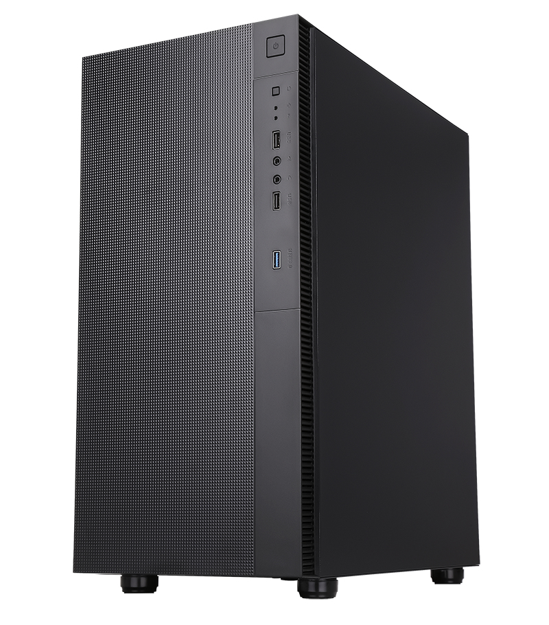 [ITGCSY03N] Case SYLENT 03N - Silent Middle Tower- USB3- 3x12cm fan- rivest. fonoassorbente