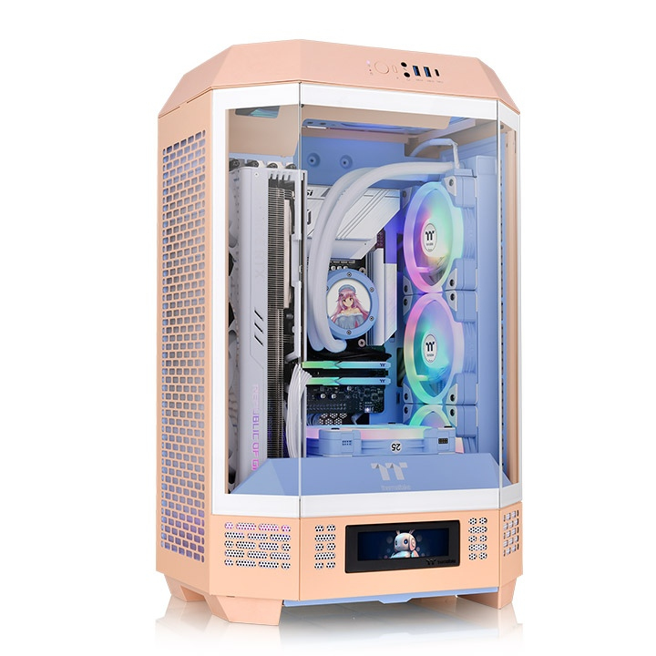 [CA-1Y4-00SKWN-00] Thermaltake Tower 300 Peach Fuzz Micro Tower Pesca