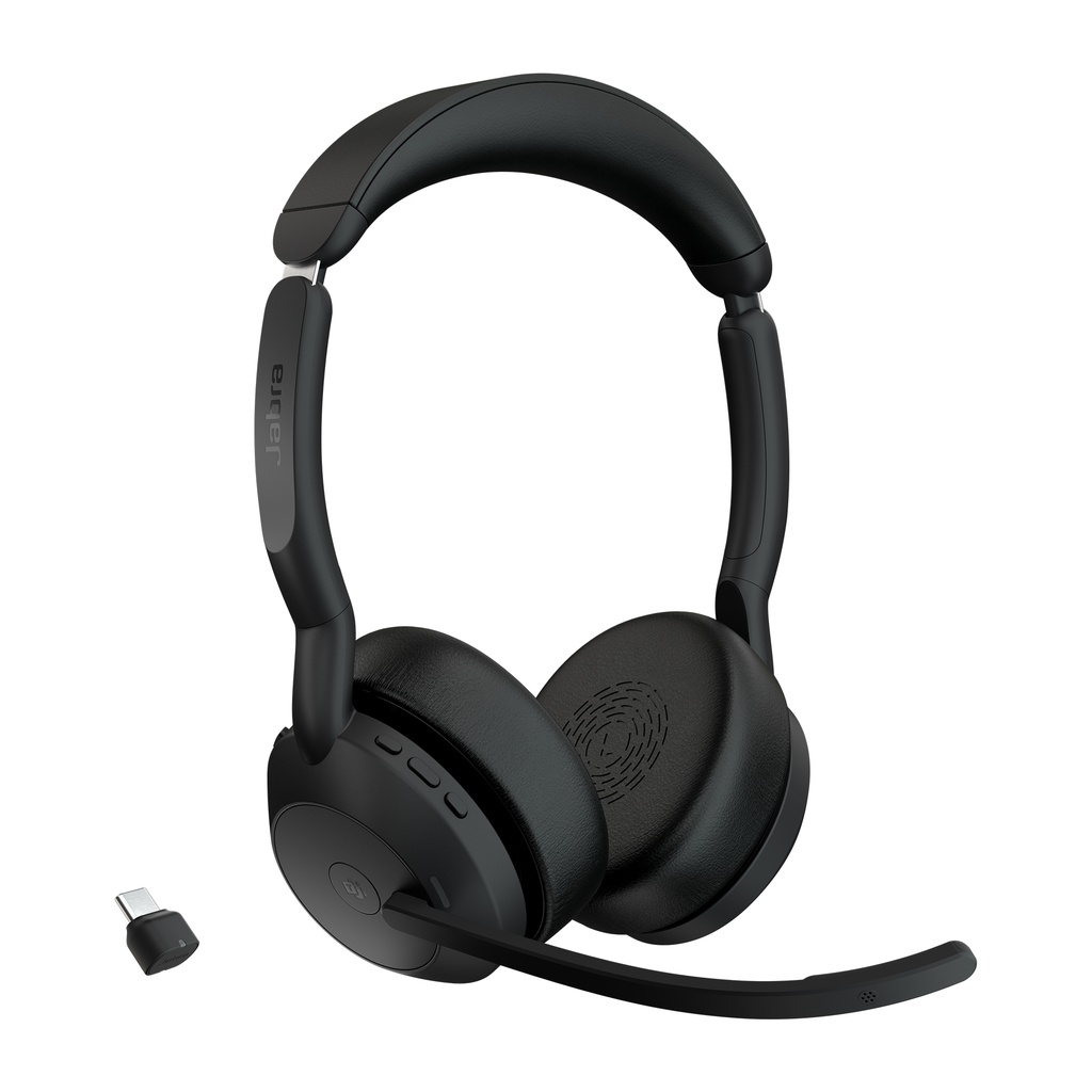[25599-999-899] Jabra Evolve2 55 Auricolare Wireless A Padiglione Ufficio USB tipo-C Bluetooth Base di ricarica