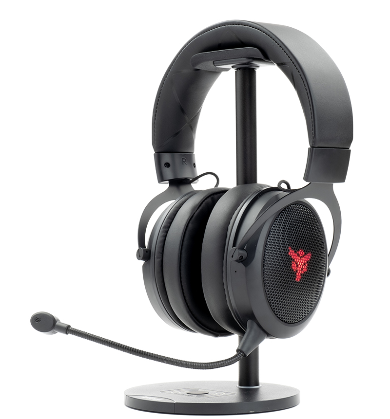 [ITHGH500WB] Cuffie Gaming H500WB - Bluetooth- 7 Colori LED- Mic removibile- (stand non incluso)