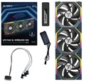Lian Li UNI FAN SL Wireless 120 Case per computer Ventilatore 12 cm Nero 3 pz