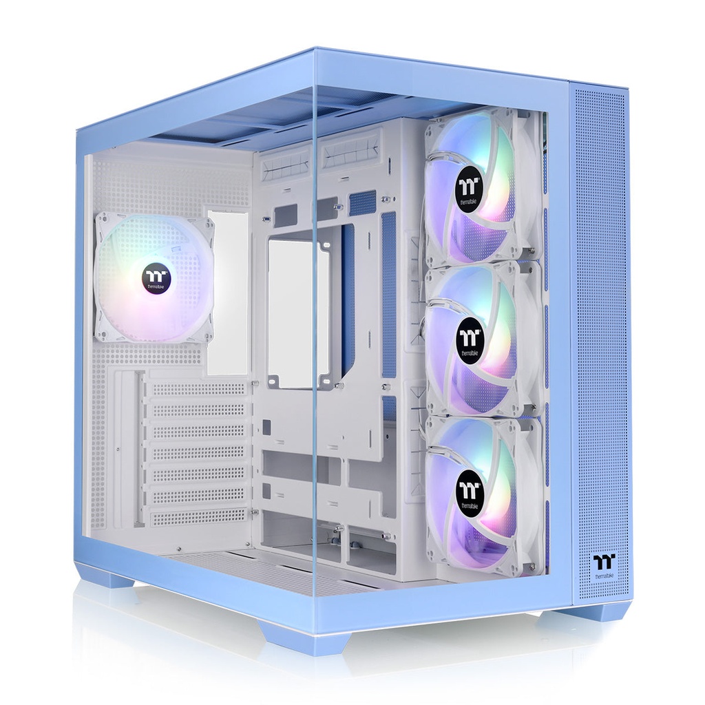 [CA-1Z2-00MFWN-00] Thermaltake View 380 TG ARGB Hydrangea Blue Midi Tower Blu