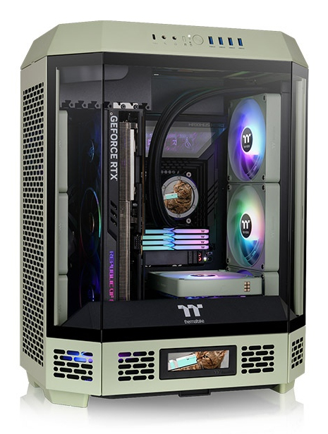 [CA-1Z1-00MEWN-00] Thermaltake CA-1Z1-00MEWN-00 computer case Midi Tower Verde chiaro