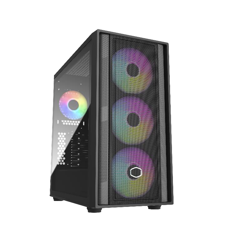 Case Cooler Master MasterBox 600 Desktop Nero