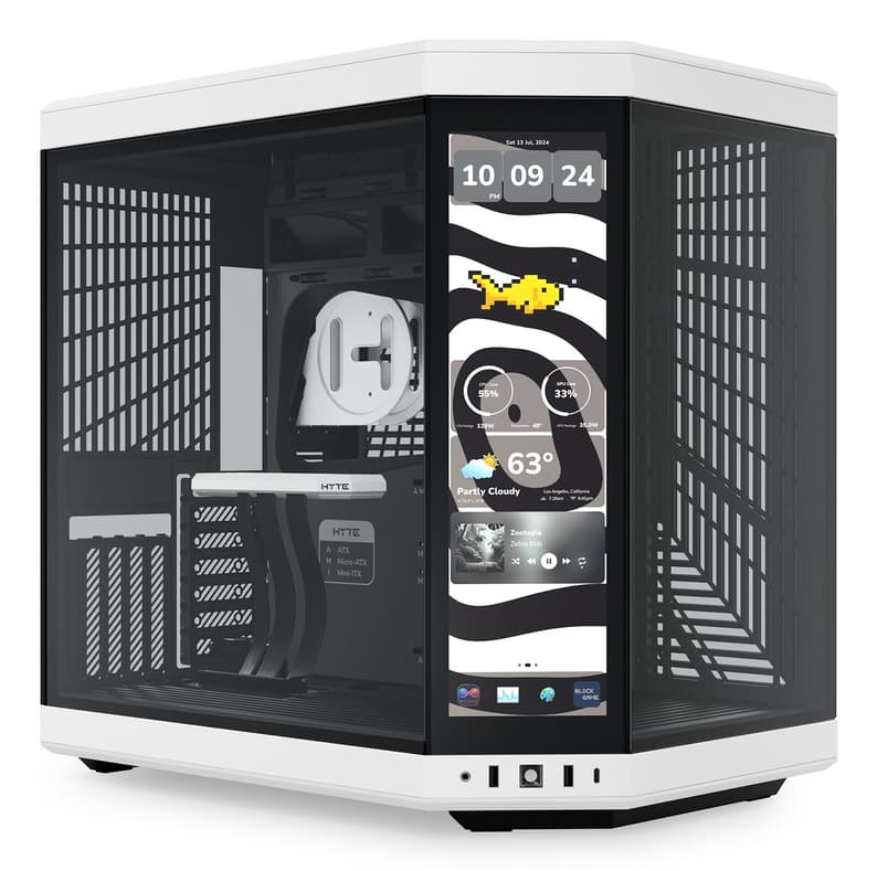 [CS-HYTE-Y70TTI-WB] Case Hyte Y70 Touch Infinite Midi Tower Vetro Temperato Nero