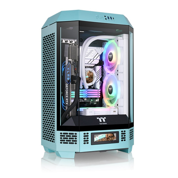 Case Thermaltake 300 Turquoise Micro Tower Turchese