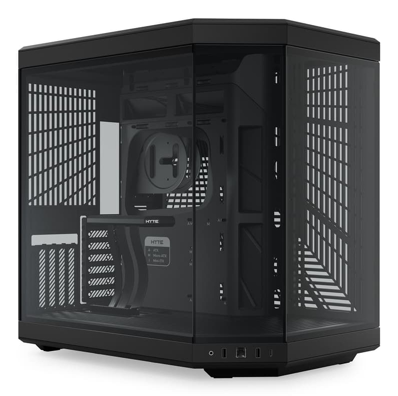 Case Hyte Y70 Midi Tower Standard Pitch Black