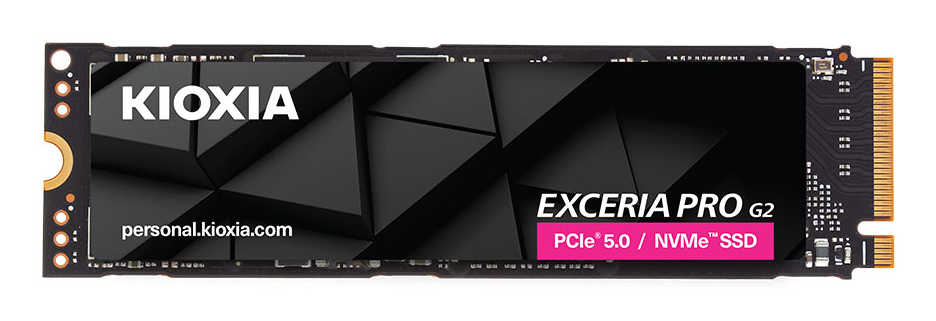 [LVE10Z4T09G8] Kioxia Exceria PRO G2 4 TB M.2 PCI Express 5.0 NVMe BiCS FLASH TLC