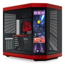 Case Hyte Y70 Touch Infinite Midi Tower Vetro Temperato Rosso Nero