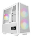 Case DeepCool R-CH360-WHAPE3D-G-1 computer case Micro Tower Bianco