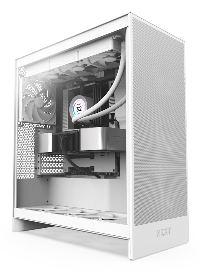 Case NZXT H7 Flow Midi Tower Bianco