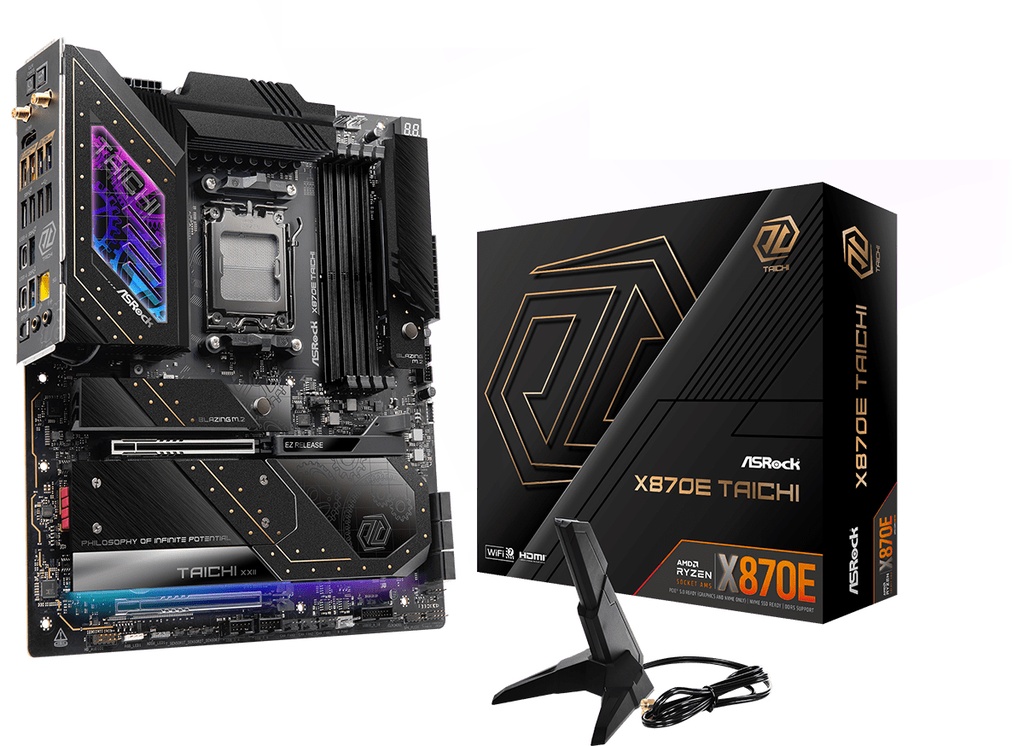 [90-MXBP90-A0UAYZ] Scheda Madre ASRock X870E Taichi AMD X870E Socket AM5 DDR5
